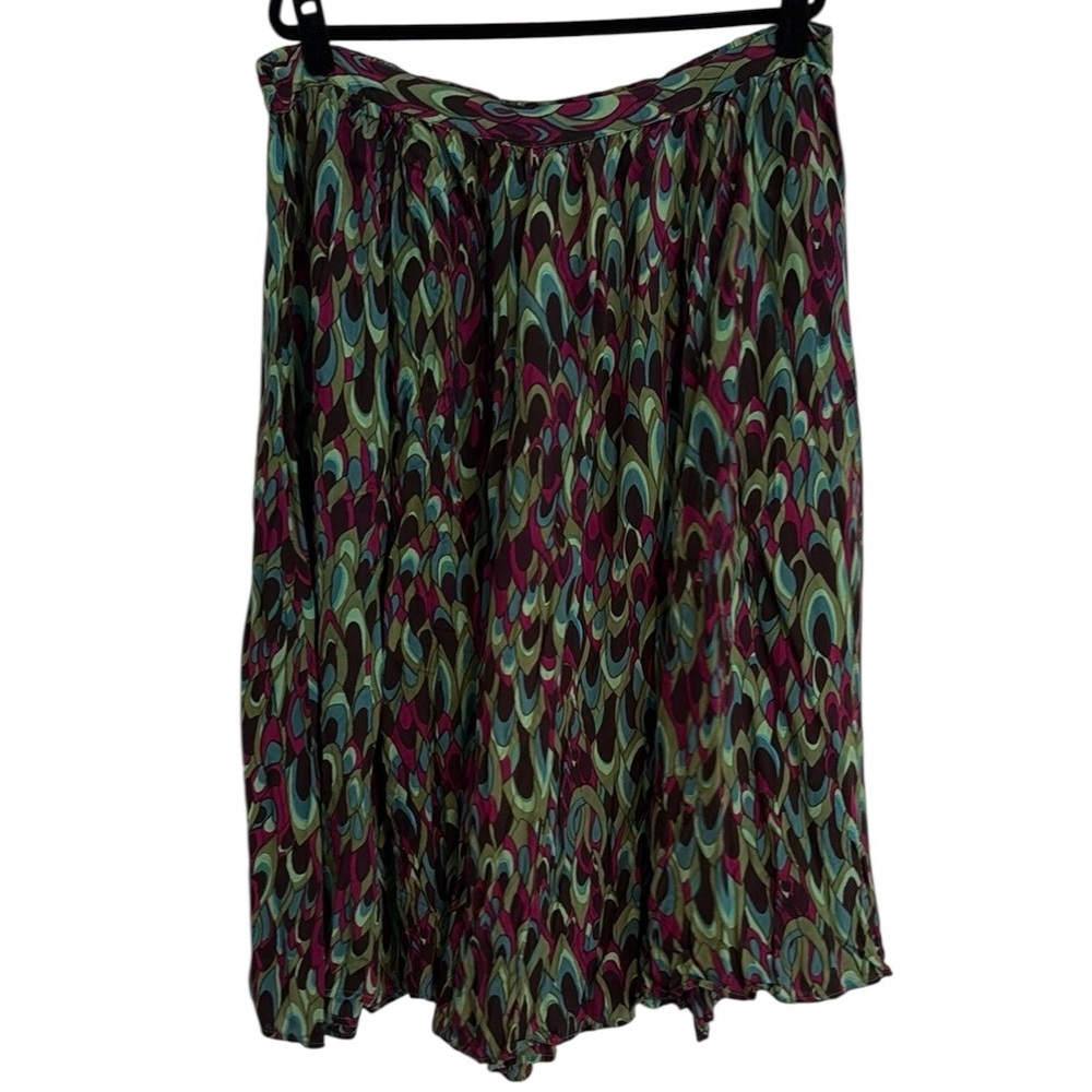 🌻 Vintage Requirements Brand Patterned Colorful Skirt